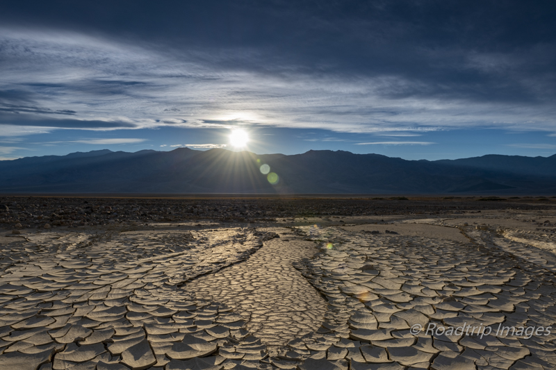 Death Valley Mud Flats starburst